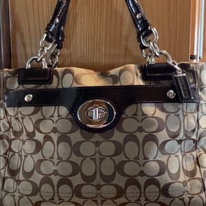 Coach bag like new 13 “ by 9